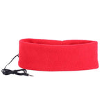 ecouteurs asmr bandeau rouge lit confort oreilles 