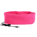 ecouteurs asmr bandeau rose clair dormir confort oreilles 