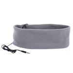 ecouteurs asmr bandeau gris clair dormir confort oreilles 